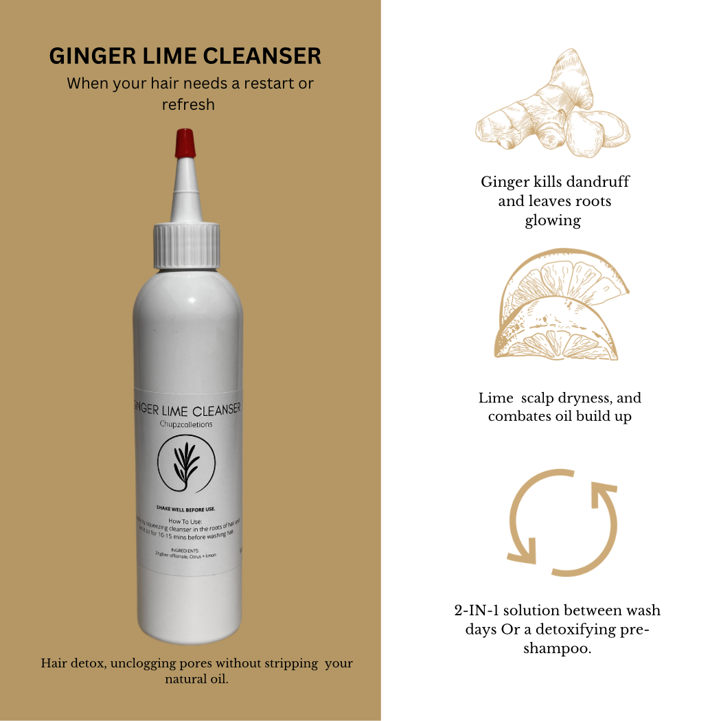 Ginger lime cleanser