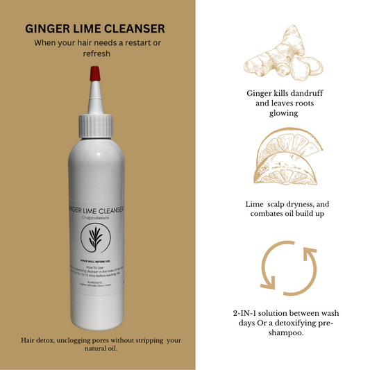 Ginger lime cleanser