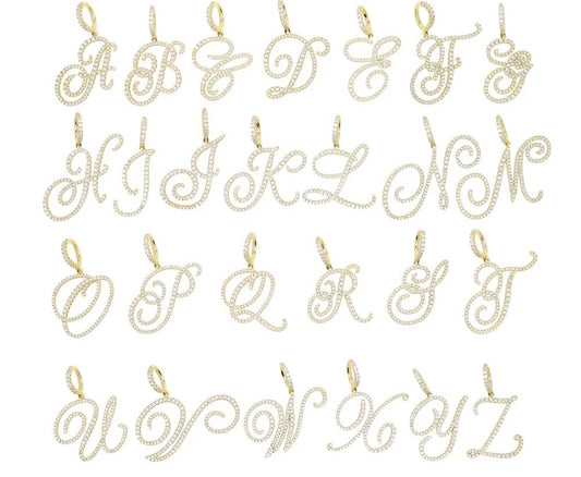 Gold Initial Necklace